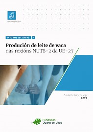 Produción de leite de vaca nas rexións NUTS-2 da UE-27